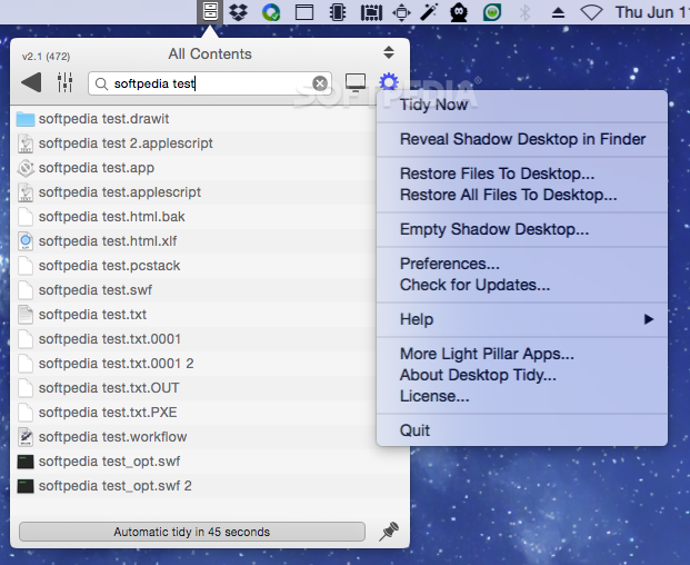 tidy files for mac